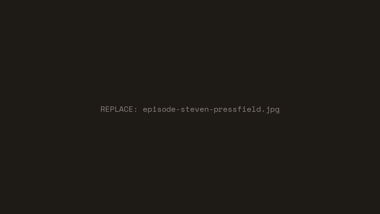 Steven Pressfield episode thumbnail